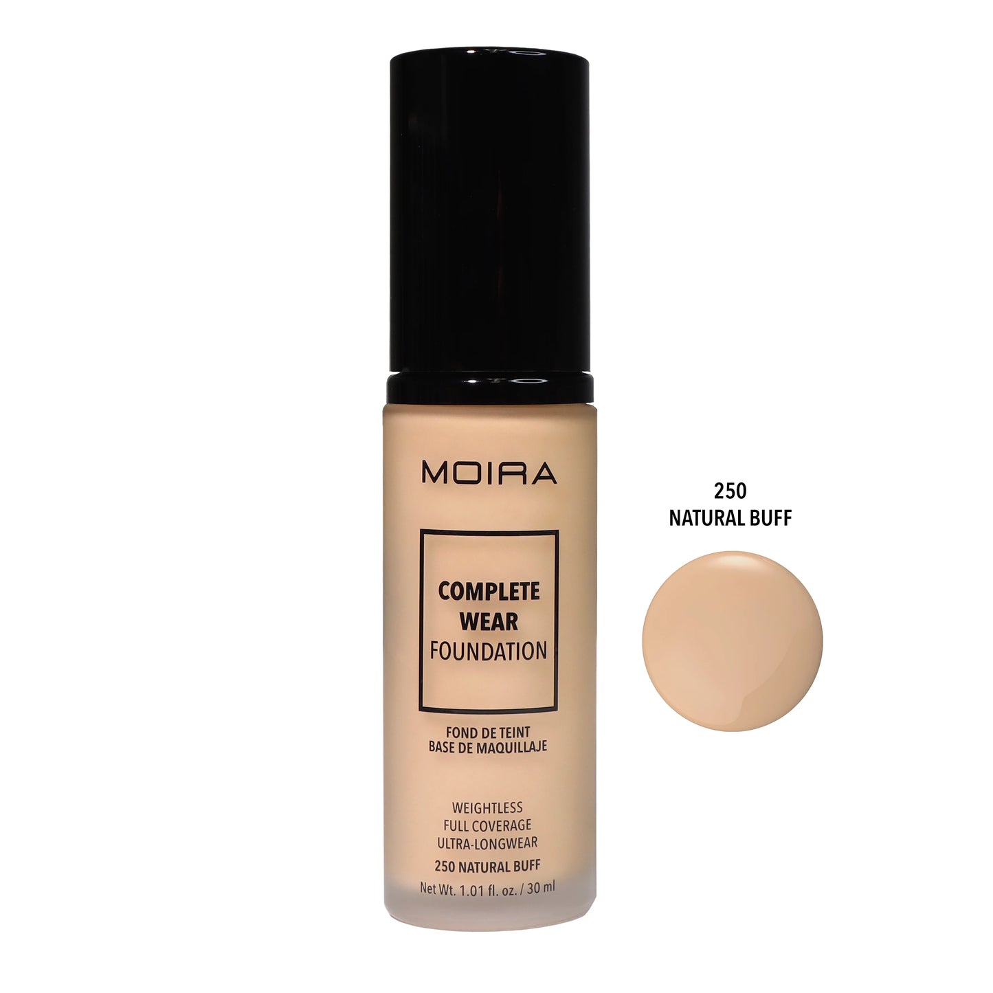 MOIRA Complete Wear™ Foundation 250 (NATURAL BUFF)