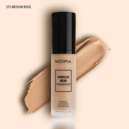 MOIRA Complete Wear™ Foundation 375 (MEDIUM BEIGE)