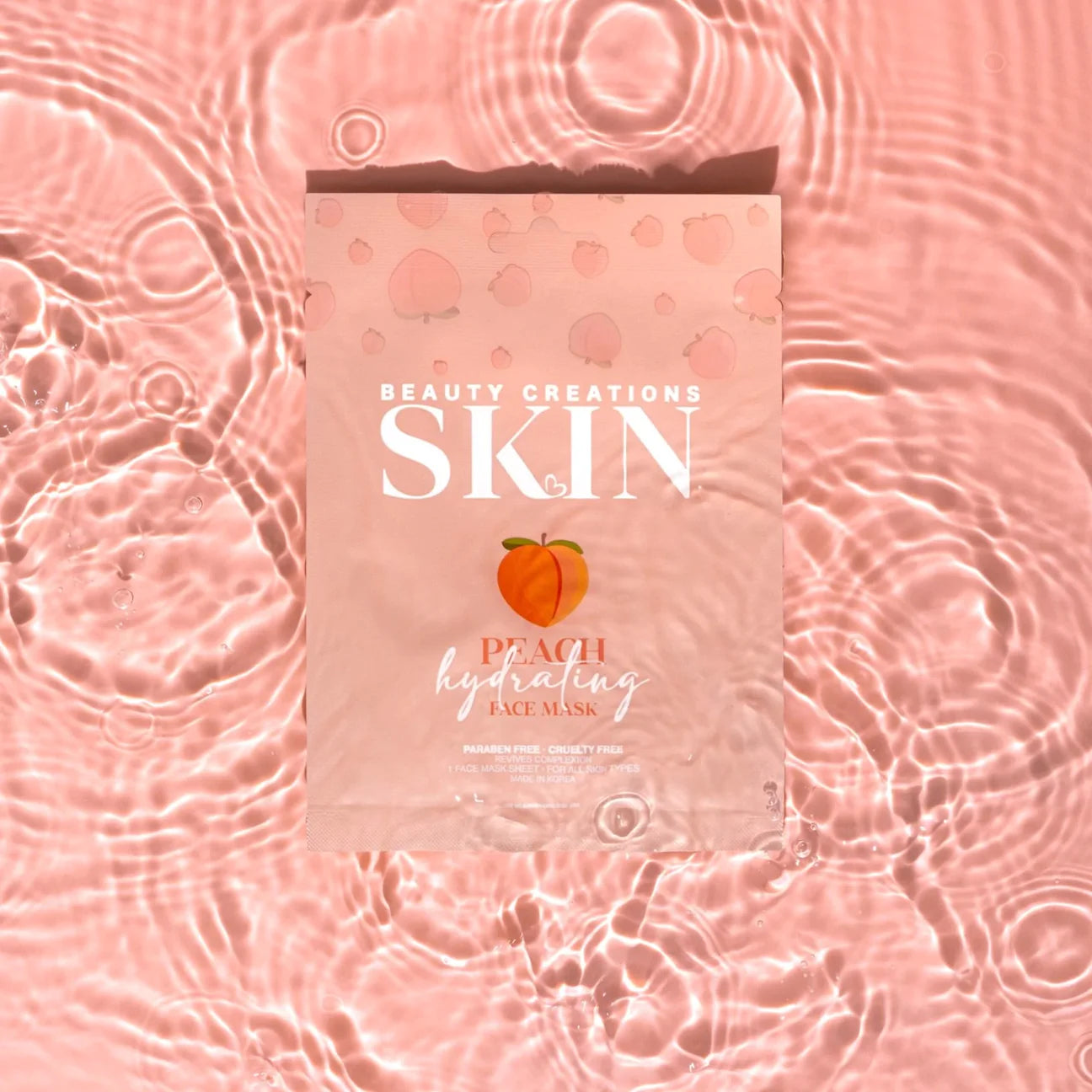 BEAUTY CREATIONS PEACH HYDRATING FACE MASK
