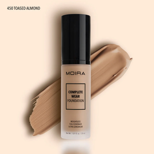 MOIRA Complete Wear™ Foundation 450 (TOASTED ALMOND)