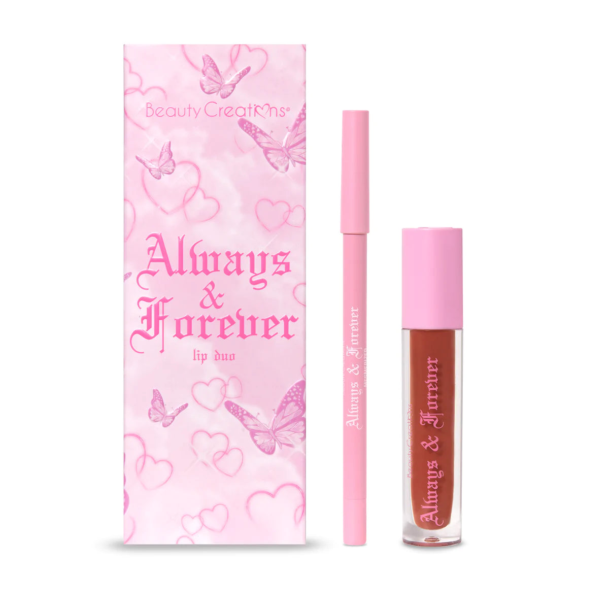 BEAUTY CREATIONS Baby Girl Lip Duo Set ALWAYS & FOREVER