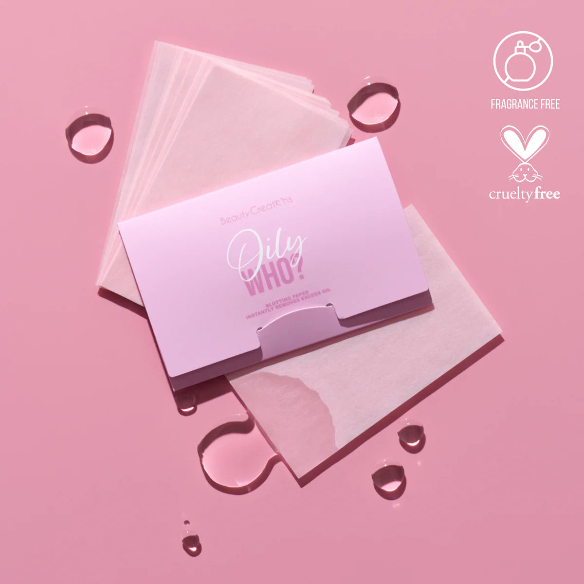 Beauty Creations OILY WHO? BLOTTING PAPER