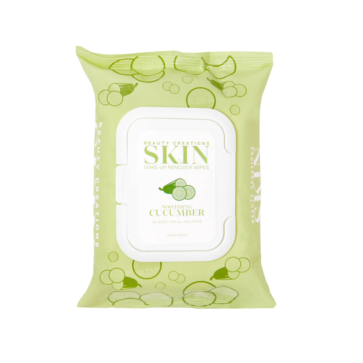 Beauty Creations SKIN MAKEUP REMOVER WIPES CUCUMBER