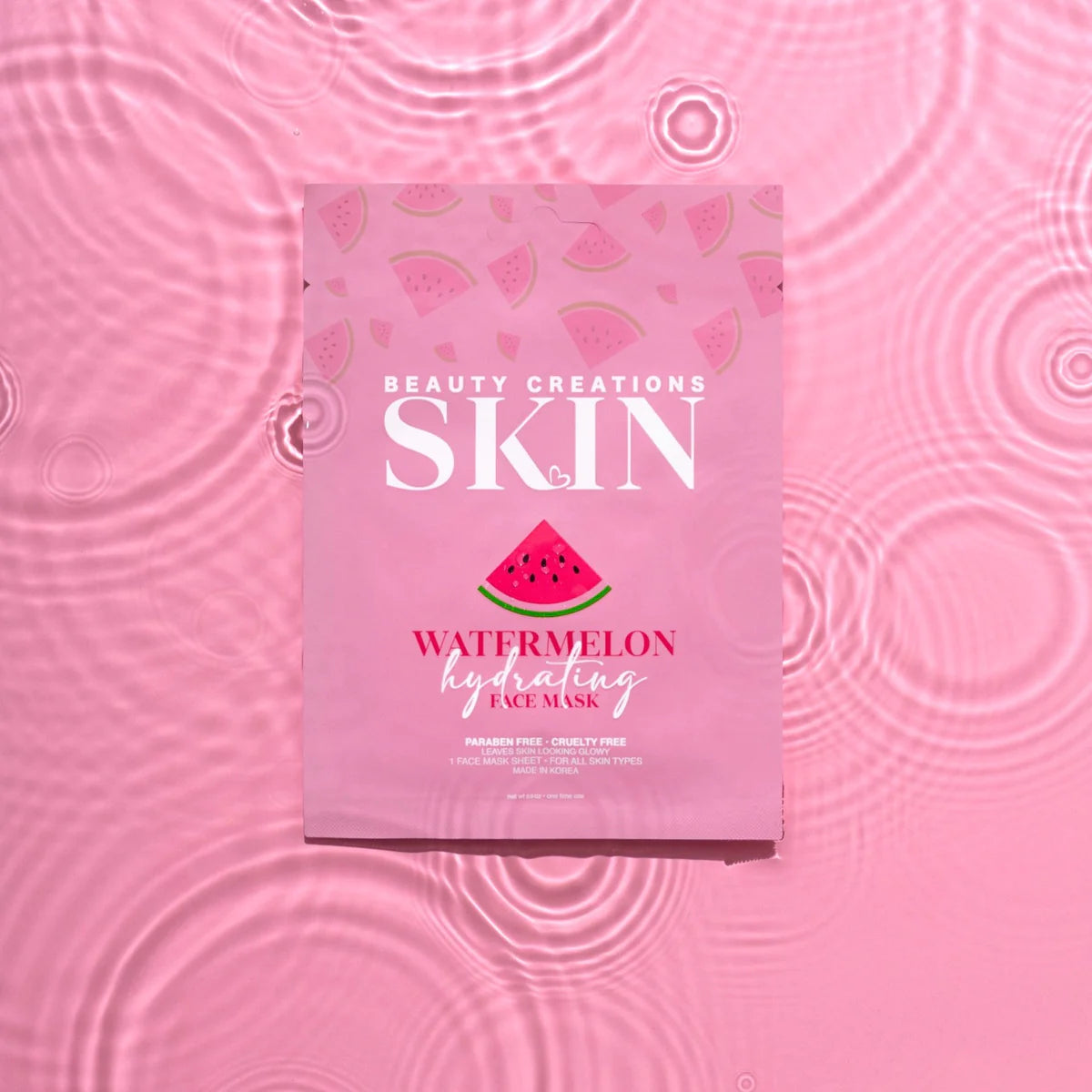 BEAUTY CREATIONS WATERMELON HYDRATING FACE MASK