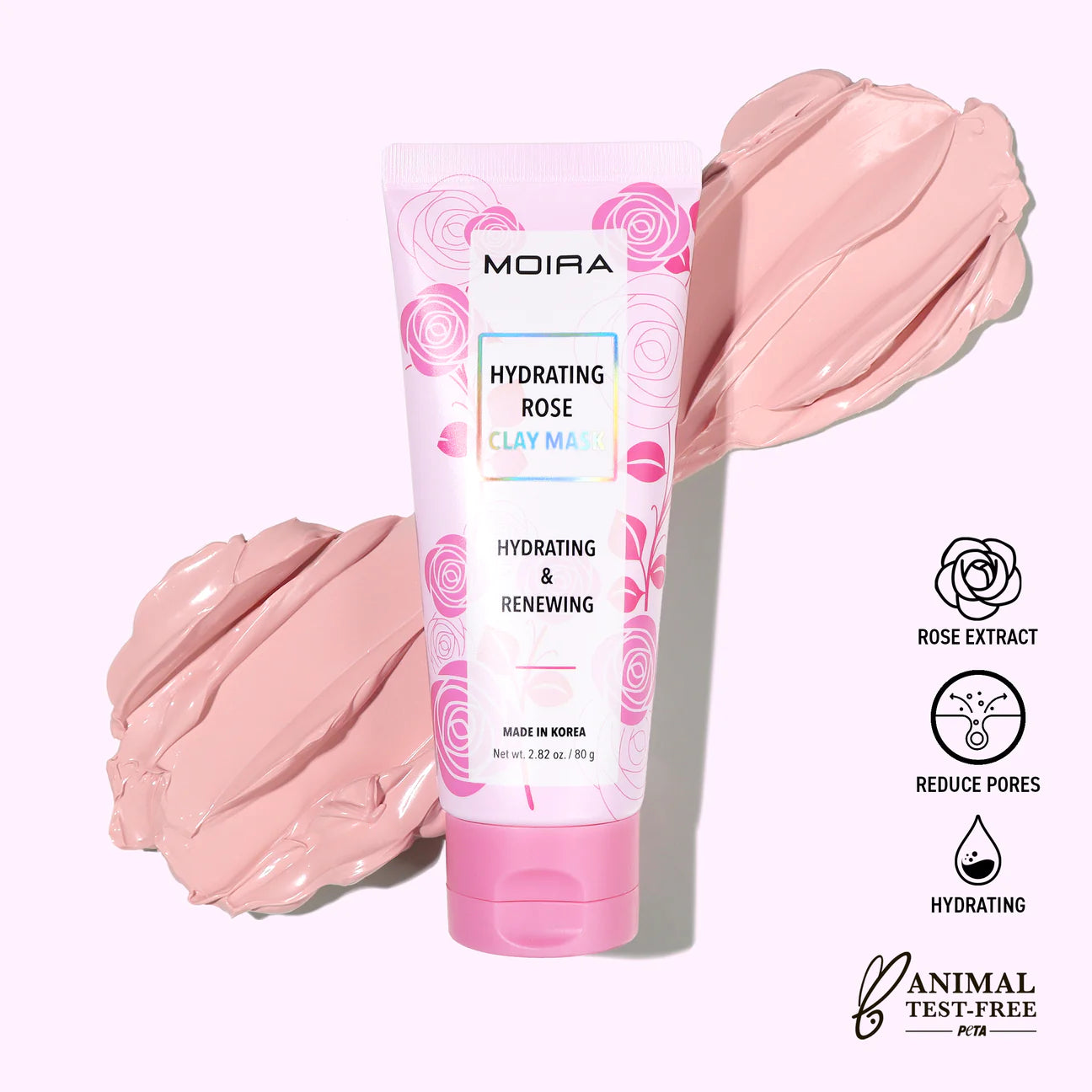 MOIRA Hydrating Rose Clay Mask